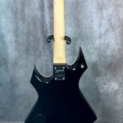 B.C. Rich Warlock Revenge  2001 - Black w/Coffin Case image 9