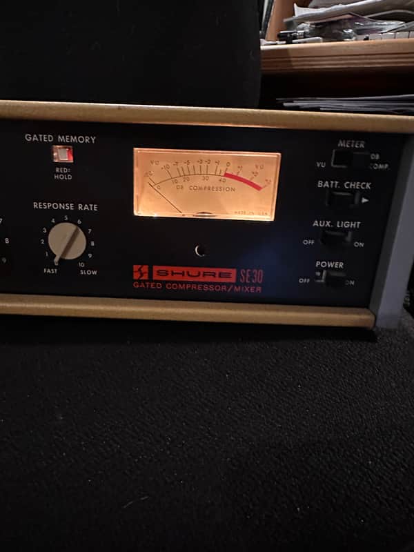 Shure SE30 Gated Compressor Mixer Tame Impala 1980s? image 1