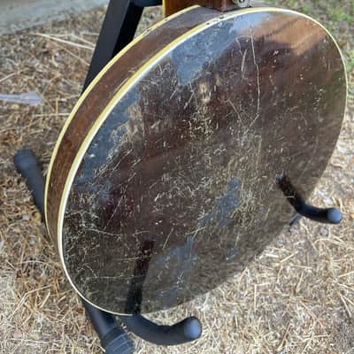 Gibson RB-180 1960s long neck banjo resonator closed back image 18