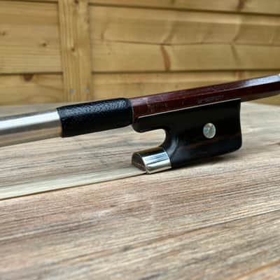 Double Bass French Bow - W Seifert - Pernambuco - New Hair image 9