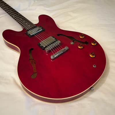 Vintage 1998 Epiphone Dot (Gibson 335) - Made in Korea (MIK) - Cherry - Free Pro Setup image 4