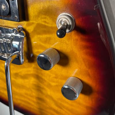 Vintage Washburn X Series Model X-22Q/VS Early 2000s - Tobacco Sunburst Quilted Maple Grover Tuners image 9