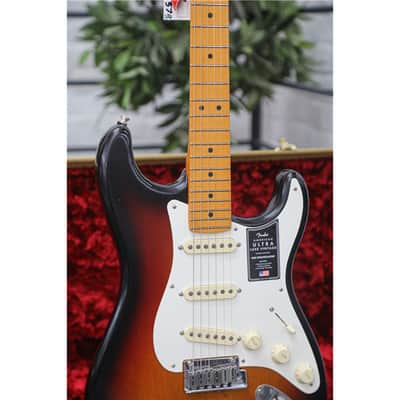 FENDER American Ultra Luxe '50s Stratocaster MN 3TS image 7