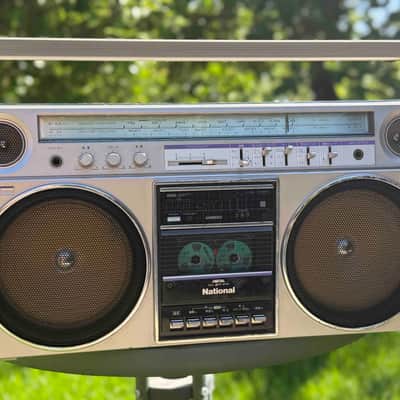 National RX-5080 Rare Vintage Stereo Cassette Boombox JDM 100V Warranty image 20