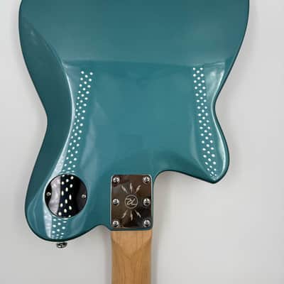 Reverend Charger 290 w/ Roasted Maple Fretboard- Deep Sea Blue image 9