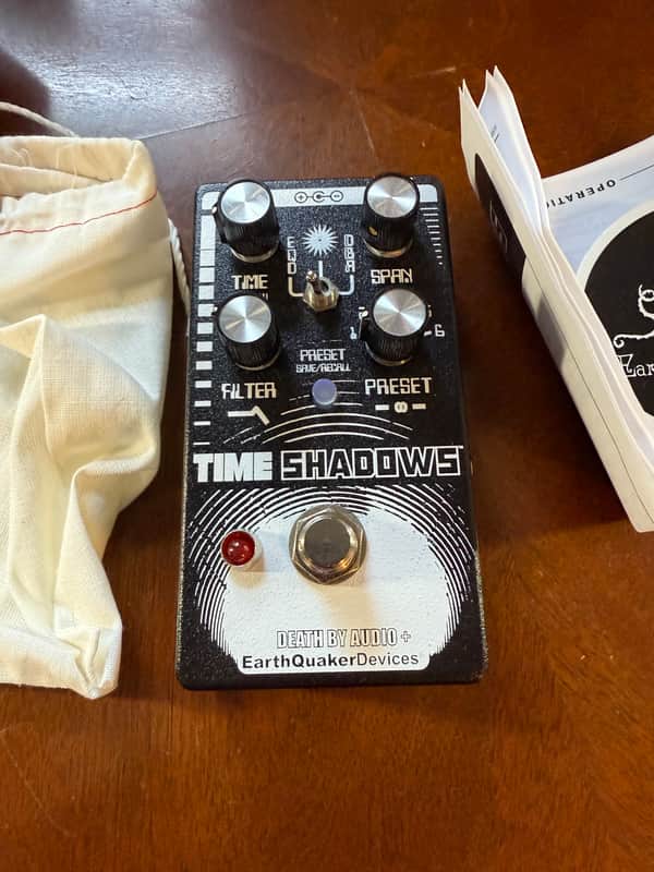 EarthQuaker Devices x Death By Audio Time Shadows II Subharmonic Multi-Delay Resonator - Cyberpunk Edition Subharmonic Multi-Delay Resonator - Cyberpunk Edition 2024 - Cyberpunk Edition image 1