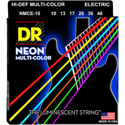DR Strings Neon Multi-Color NMCE-10 Medium image 1