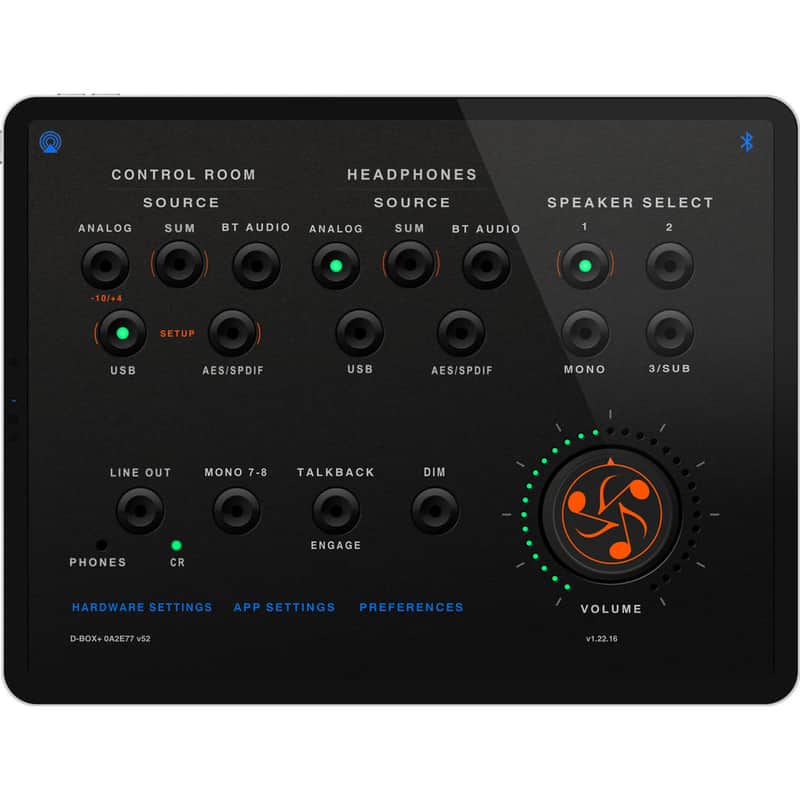 Dangerous Music D-BOX+ Summing Box / Monitor Controller with USB and Bluetooth image 5