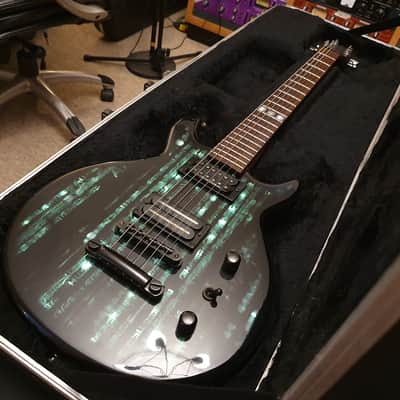 Jackson USA Scott Ian Anthrax S.O.D. M.O.D. Guitar Tech JJ Mike Learn Custom Shop Matrix Holographic image 9