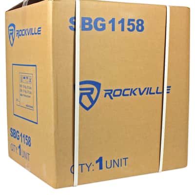 Rockville SPGN158 15" Passive 8-Ohm 1600W DJ PA Speaker+Passive Sub+Pole Mount image 20