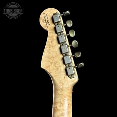 Fender Custom Shop 1963 Stratocaster Journeyman Relic Chocolate 3 Tone Sunburst AAA Maple Neck w/case CZ588787 image 9