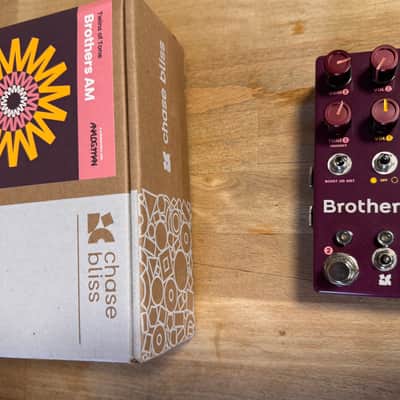 Chase Bliss Audio Brothers AM Dual Overdrive/Boost — Like New w/ Box & Accessories image 3