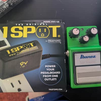 Ibanez TS9 Tube Screamer 2002 - Present - Green w/Power Supply image 1