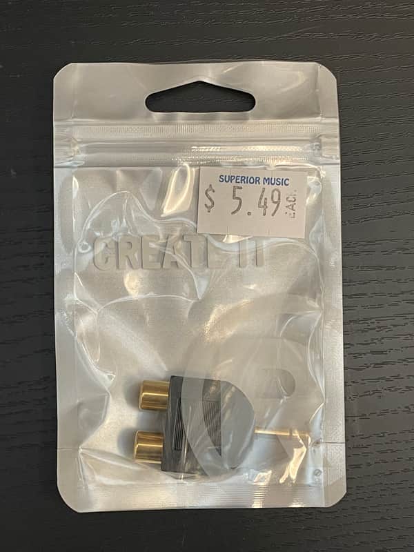 Radio Shack Gold plated Audio Y Adapter - New image 1