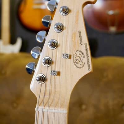 SX Guitars STL 50 BSB STL50 Tele Butter Scoth image 2