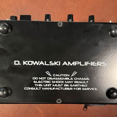 D. Kowalski Dark Gene Green (JCM 800-Style) 1/2W Amp Head with Pelican Case image 4