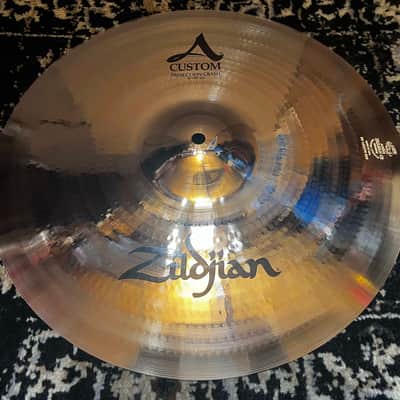 (MINT) Zildjian 16" A Custom Projection Crash Cymbal - Brilliant image 1
