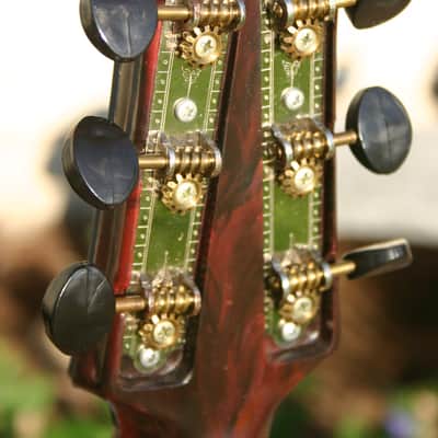 *LOOK* Emenee Tiger Plastic Guitar COOL Vintage 1960's image 11