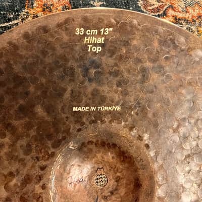 Rare BOSPHORUS HYRBID Master Hihats 13” 740 960 g LIGHT Complex Airy! MINT! image 4