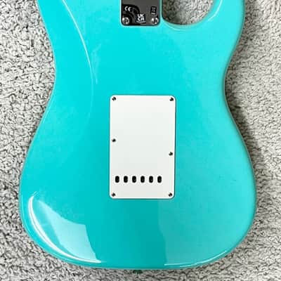 Mint Fender American Vintage II 1957 Seafoam Left Handed Stratocaster with Case image 6