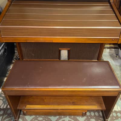 Yamaha Electone FX-20 Organ (Late 1980s–Early 1990s) – Brown image 5