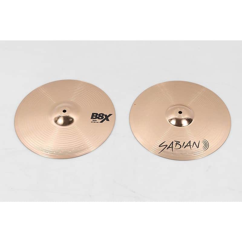 SABIAN B8X Hi-hat Pair Regular 14 in. image 1