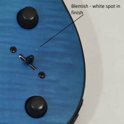 Schecter Banshee GT FR Electric Guitar Satin Trans Blue B-Stock 0214 image 8