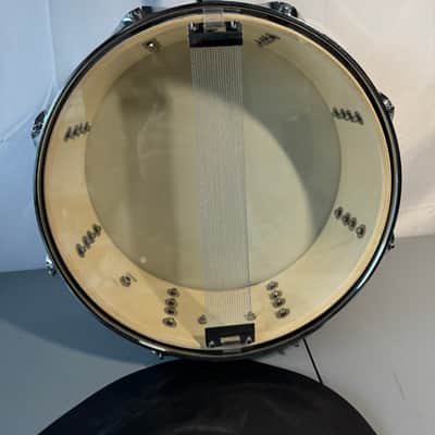 Sound Percussion 5x13" Wood Snare Drum Black w/ Header Band Practice Drums image 4
