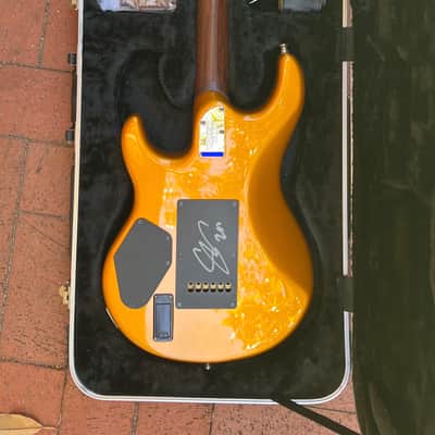 RARE LIMITED Music Man Ernie Ball LUKE SIGNED BFR True Gold ROSEWOOD Neck (Only 200 pieces) COLLECTOR Steve Lukather Toto image 2