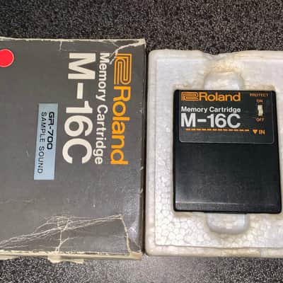 Roland M-16C Memory Cartridge for TR-707, TR-727, TR-909, JX-3P, JX-8P, JX-10