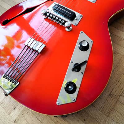 VIDEO! 1970s Jolana Rubin "ES/Casino-style" Thinline made in CSR image 6