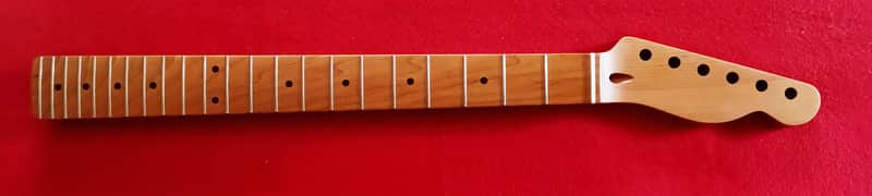 TL Neck, ROASTED Maple fretboard, ROASTED maple neck image 1