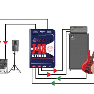 Radial J48 Stereo Active Direct Box image 6