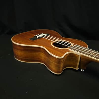 New Lanikai Acoustic Electric 6 String Tenor Ukulele ACST-6CET w/Gig Bag image 13