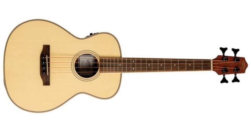 Lanikai SPST-EBU Spruce Solid Top Morado Bass Acoustic-Electric Ukulele image 1
