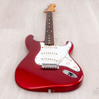 1983 Fender Stratocaster '62 Vintage Reissue JV ST62-65 Candy Apple Red 100% Original, Japan MIJ Fujigen image 10