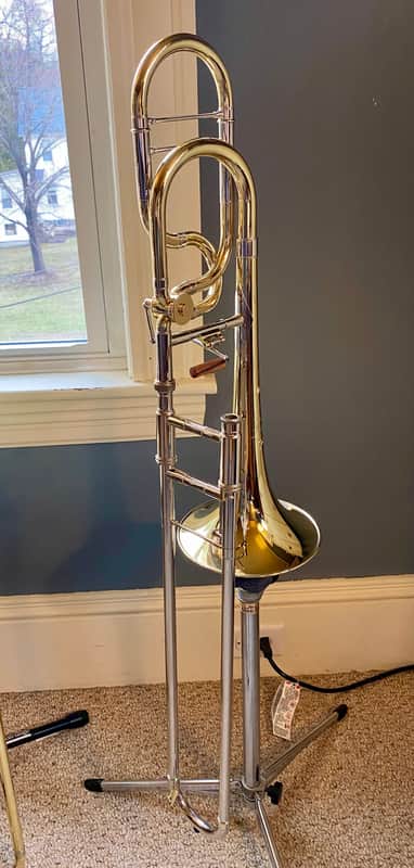 S. E. Shires Custom Alto Trombone w/ Bb Attachment 2020 Yellow Brass image 1