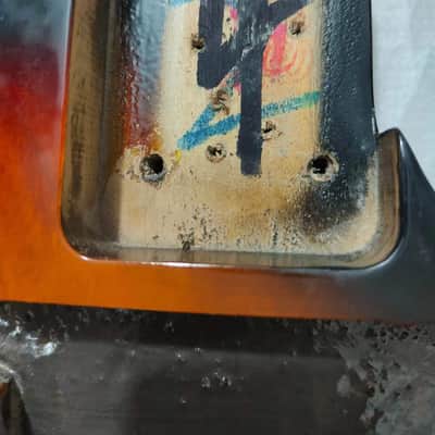 Tobacco Burst HH Telecaster Tele Style Guitar Body image 2