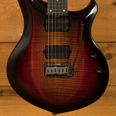 Sterling John Petrucci MAJ200XFM Majesty DiMarzio - Flamed Tiger Eye image 1