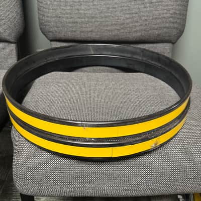 Pearl All Maple 18” Bass Drum Shell & Hoops Yellow image 20