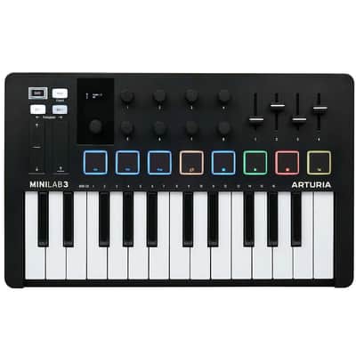Arturia MiniLab MKIII 25-Key MIDI Controller | Reverb