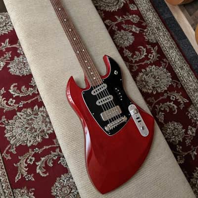 MotorAve Guitars LeMans Custom Transparent Cherry 2021 w/ Mono Case image 2