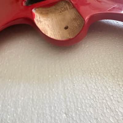 Red Custom Electric Guitar HH Body DIY Project image 5