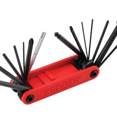 Fender's Guitar & Bass Multi-Tool is a 14-in-1 Compact Tool image 3