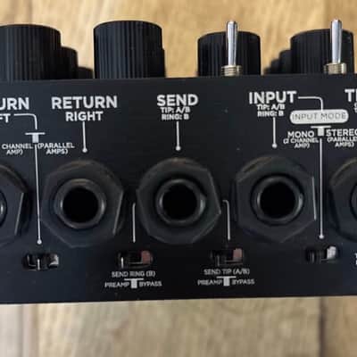 DSM & Humboldt Electronics Simplifier Deluxe Zero-Watt Stereo Guitar Preamp / CabSim / DI 2021 - Black image 3