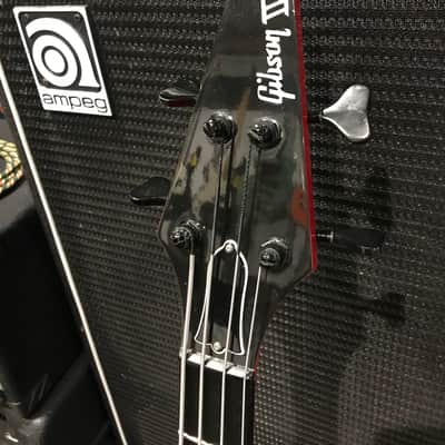 RARE 1987 Gibson Bass IV Ferrari Red w/ Original Case image 5