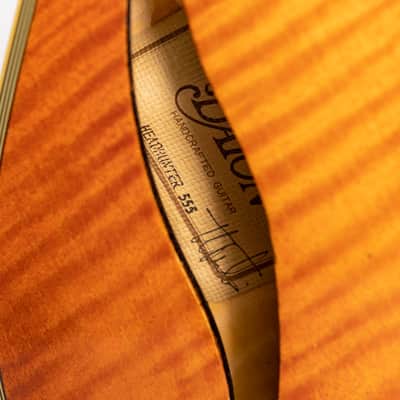 Daion H555 Headhunter HS (Honey Sunburst) HH-555 Semi-hollow electric image 22