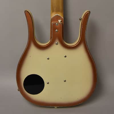 c. 1958 Danelectro Longhorn Baritone Copper Burst w/HSC image 4