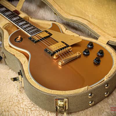 2007 Gibson Custom Shop 50th Anniversary ’57 Les Paul Custom “Gold” image 2