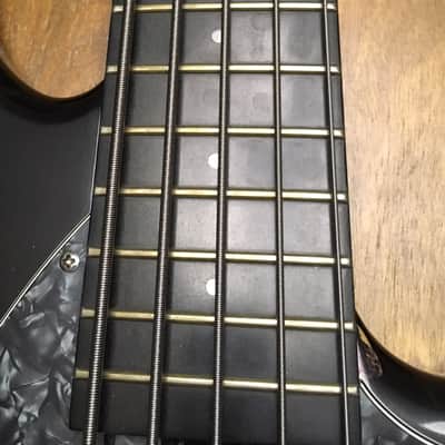 Modulus Flea FB 5  2007 Black with graphite pickguard image 5